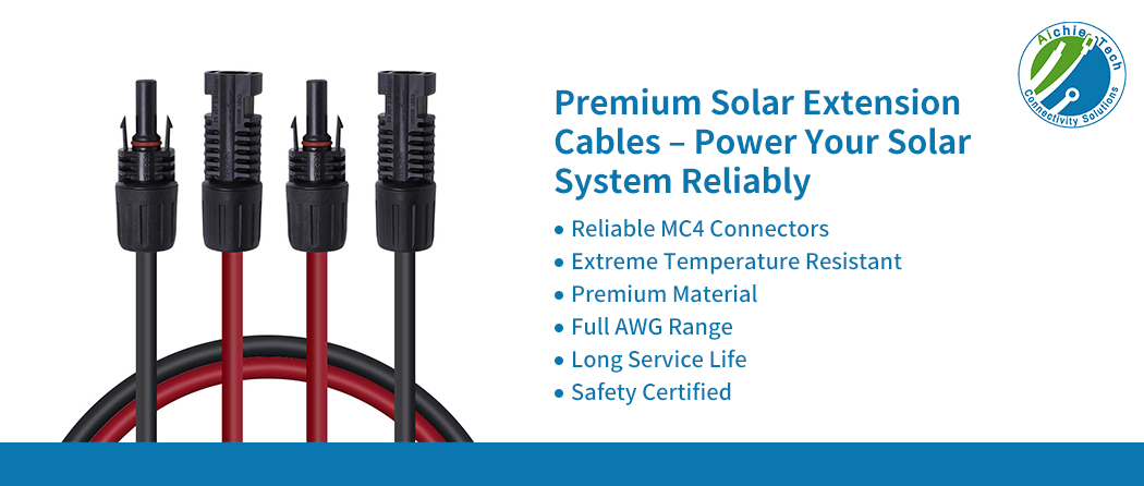 MC4 Solar Extension Cables