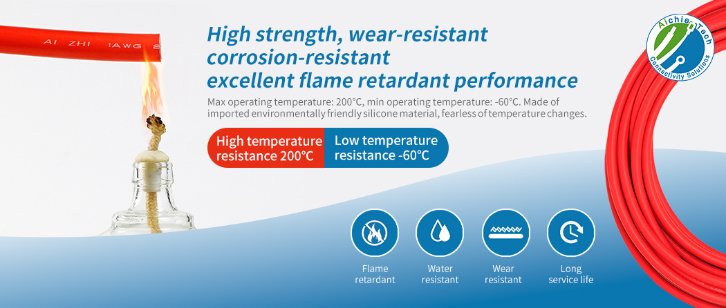 Cable Construction Anatomy – Our PV wire features Class 5 flexible tinned copper strands, double-insulated XLPE for high temperature resistance (up to 120°C). Cross-section diagram of a photovoltaic wire showing tinned copper conductor, XLPO insulation, and sheath layers.